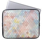 Muster Art Niedliche Muster Geometrie Laptopschutzhülle (Vorderseite)