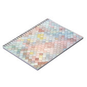 Muster Art Niedliche Muster Geometrie Notizblock (Linke Seite)