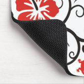 Muster ARTs - Hibiskus-Dekoration Mousepad (Ecke)