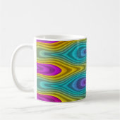 Muster ARTs - Streifen in 3D-Farbe 19 Kaffeetasse (Links)
