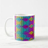 Muster ARTs - Streifen in 3D-Farbe 21 Kaffeetasse (Links)