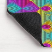 Muster ARTs - Streifen in 3D-Farbe 22 Mousepad (Ecke)