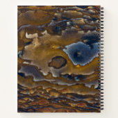 Muster auf Jasper-Slab drehen Notizblock (Rückseite)
