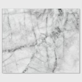Muster auf weißem Marmorboden und Rückseite Geschenkpapier (Flach)