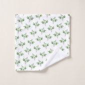 Muster aus Bambuszweigen Badhandtuch Set (Waschlappen)