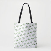 Muster aus Bambuszweigen Tasche (Vorderseite)