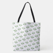 Muster aus Bambuszweigen Tasche (Vorderseite)