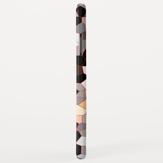 Muster aus festem Glas Case-Mate iPhone Hülle (Hinten/Rechts)