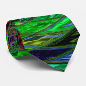 Muster aus festem Glas Krawatte (Gerollt)