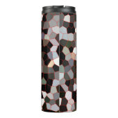 Muster aus festem Glas Thermosbecher (Rückseite)