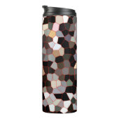 Muster aus festem Glas Thermosbecher (Nach rechts gedreht)