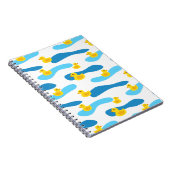 Muster aus gelbem Gummi Notizblock (Rechte Seite)