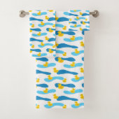 Muster aus Gelbkautschuk Badhandtuch Set (Insitu)