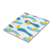 Muster aus Gelbkautschuk Fliese (Seite)