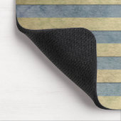 Muster aus Gold und Grau Mousepad (Ecke)