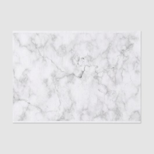 Muster aus grauem und weißem Marmor Seidenpapier (Vorderseite)