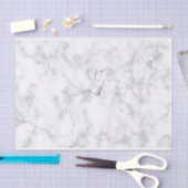 Muster aus grauem und weißem Marmor Seidenpapier (Handwerk)