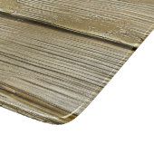 Muster aus hellem Holz Schneidebrett (Ecke)