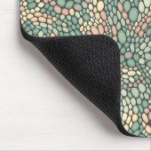 Muster aus mikrobiologischen Zellen Mousepad (Ecke)