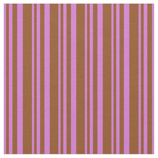 Muster aus orchid und braun stoff (Nahaufnahme)