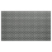 Muster aus schwarzem und weißem Tile Stoff (Yard (91,4 cm))