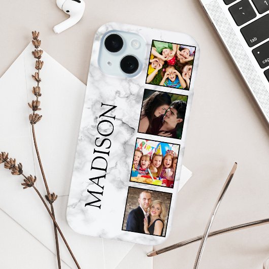 Muster aus weißem Marmor Case-Mate iPhone Hülle