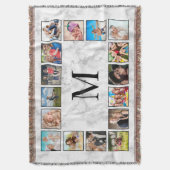 Muster aus weißem Marmor Decke (Vorderseite Vertikal)