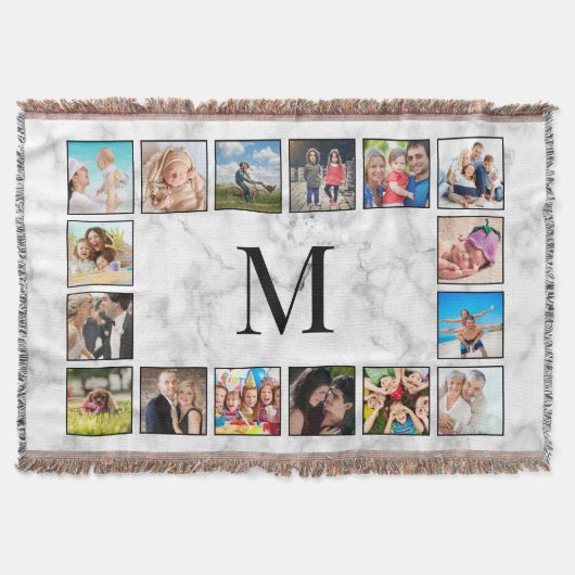 Muster aus weißem Marmor Decke (Vorderseite)