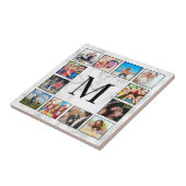 Muster aus weißem Marmor Fliese (Seite)