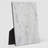 Muster aus weißem Marmor Fotoplatte (Seite)