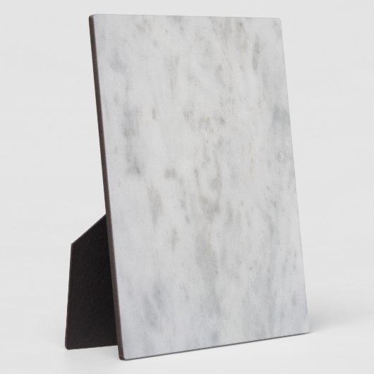 Muster aus weißem Marmor Fotoplatte (Seite)