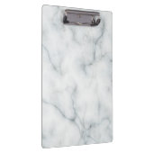 Muster aus weißem Marmor Klemmbrett (Rechts)