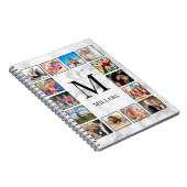 Muster aus weißem Marmor Notizblock (Rechte Seite)