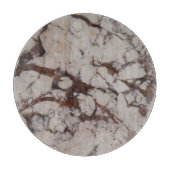 Muster aus weißem Marmor Schneidebrett (Vorderseite)