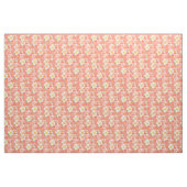 Muster aus weißem und rosafarbenem Stoff (Fat Quarter (45,7 x 55,9 cm))