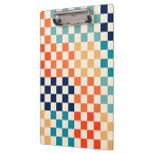 Muster B für klassisches Retro-Checkered Checkerbo Klemmbrett (Links)