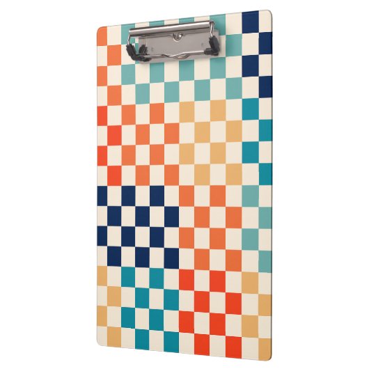 Muster B für klassisches Retro-Checkered Checkerbo Klemmbrett (Links)