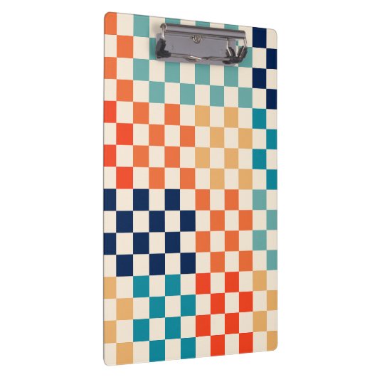 Muster B für klassisches Retro-Checkered Checkerbo Klemmbrett (Rechts)