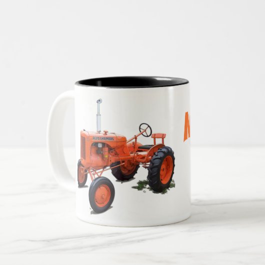 Muster B Zweifarbige Tasse (Vorderseite Links)