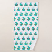 Muster Badehandtuch (Badehandtuch)