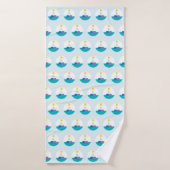 Muster Badehandtuch (Badehandtuch)