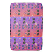 Muster Badematte (Vorderseite Vertikal)