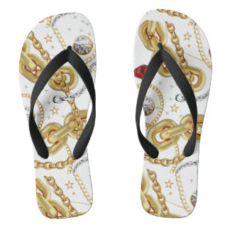 Muster Badesandalen