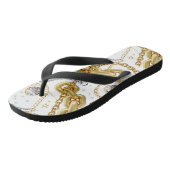 Muster Badesandalen (Schrägansicht)