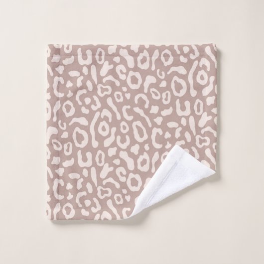 Muster Badhandtuch Set (Waschlappen)