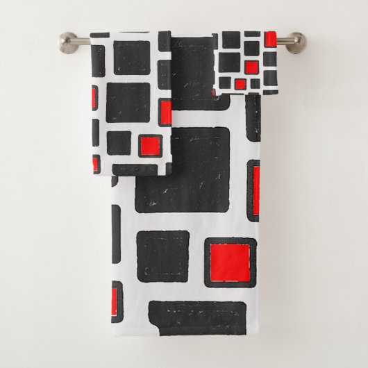 Muster Badhandtuch Set (Insitu)