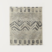 Muster-Basar - geometrische Formen Wandteppich (Vorderseite)