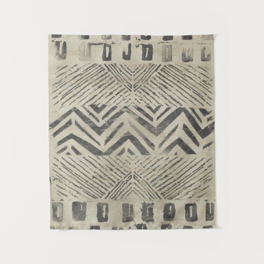 Muster-Basar - geometrische Formen Wandteppich (Vorderseite)