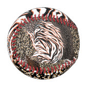 Muster-Baseball Baseball (Vorderseite Links)