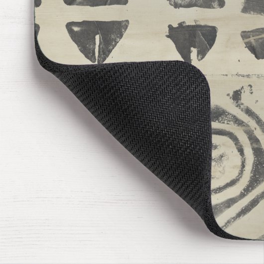 Muster Bazaar - gerundete und geometrische Formen Mousepad (Ecke)